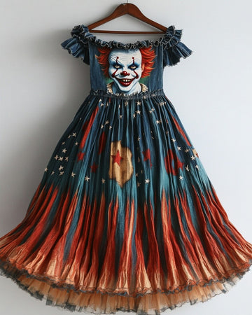 Robe de clown décontractée sur le thème du 4 juillet, modèle 4875